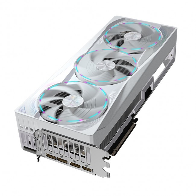 GIGABYTE AORUS GeForce RTX 5090 STEALTH ICE 32G Graphics Card - 32GB GDDR7, 512bit, PCI-E 5.0, 2655MHz Core Clock, 3 x DP 2.1a, 1 x HDMI 2.1b, NVIDIA DLSS 4, GV-N5090AORUSST ICE-32GD