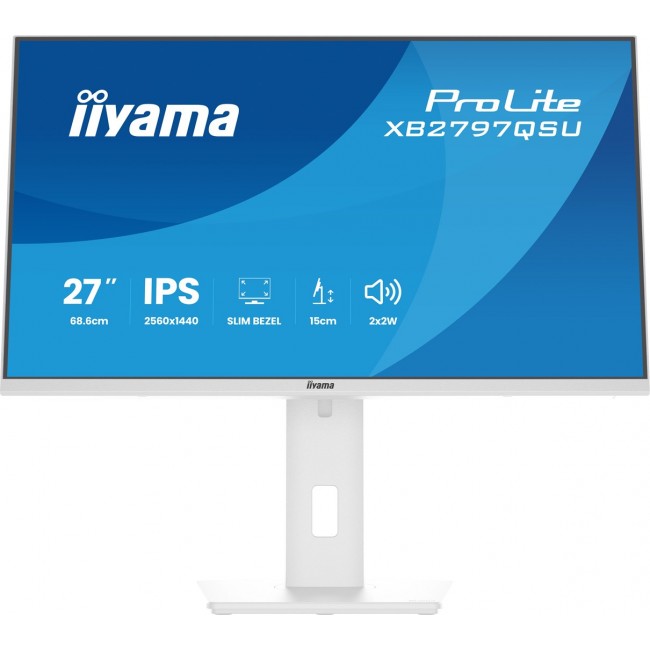 iiyama ProLite XB2797QSU-W1 computer monitor 68.6 cm (27 iiyama ProLite XB2797QSU-W1 computer monitor 68.6 cm (27