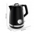 Tefal Soleil KO3558E0 electric kettle 1.7 L 2400 W Black