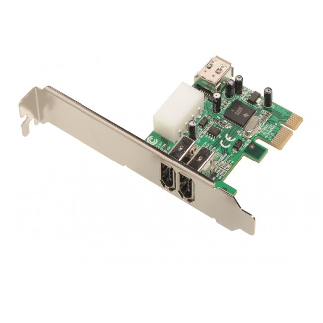 Dawicontrol DC-1394 PCIe FireWire Controller interface cards/adapter IEEE 1394/Firewire Dawicontrol DC-1394 PCIe FireWire Controller interface cards/adapter IEEE 1394/Firewire