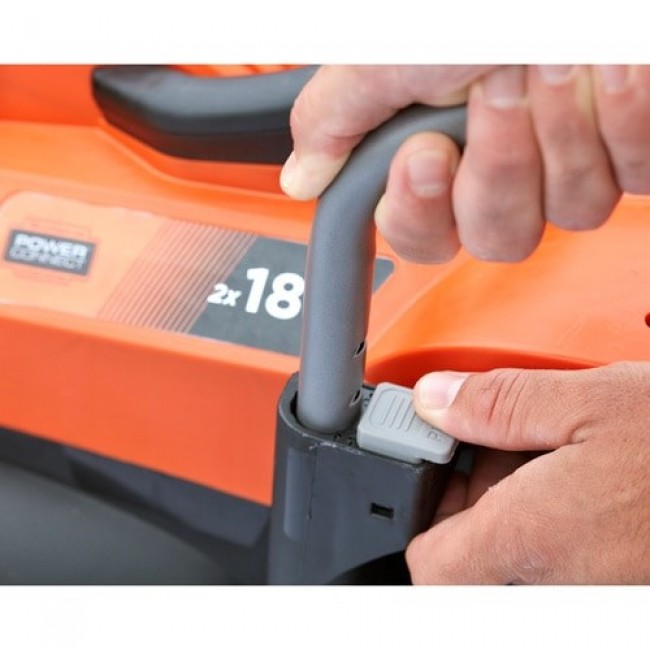 Black & Decker BCMW3318L2 Push lawn mower Battery Black, Orange