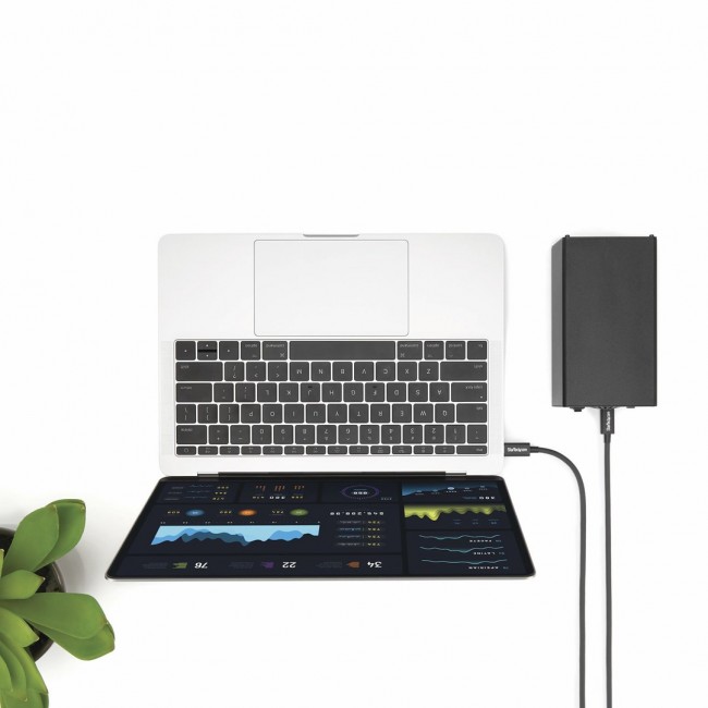 StarTech.com 2m (6.6ft) Thunderbolt 3 Cable, 20Gbps, 100W PD, 4K, Thunderbolt Certified, Compatible with Thunderbolt 4/USB 3.2/DisplayPort StarTech.com 2m (6.6ft) Thunderbolt 3 Cable, 20Gbps, 100W PD, 4K, Thunderbolt Certified, Compatible with Thunderbolt 4/USB 3.2/DisplayPort
