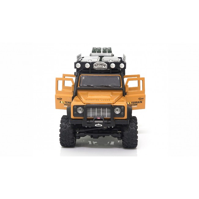 Amewi D90X28 Metall Scale Crawler gelb Radio-Controlled (RC) model Crawler truck Electric engine 1:28