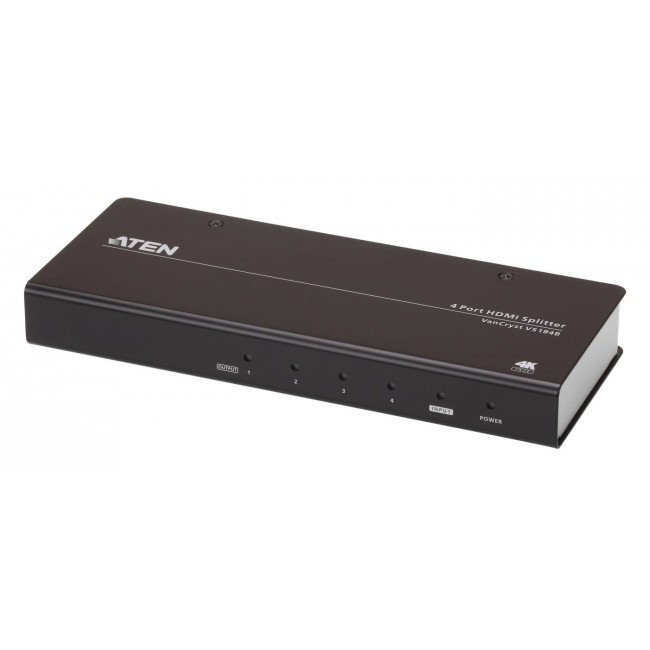 ATEN 4-Port True 4K at 60Hz (4:4:4), HDMI Splitter