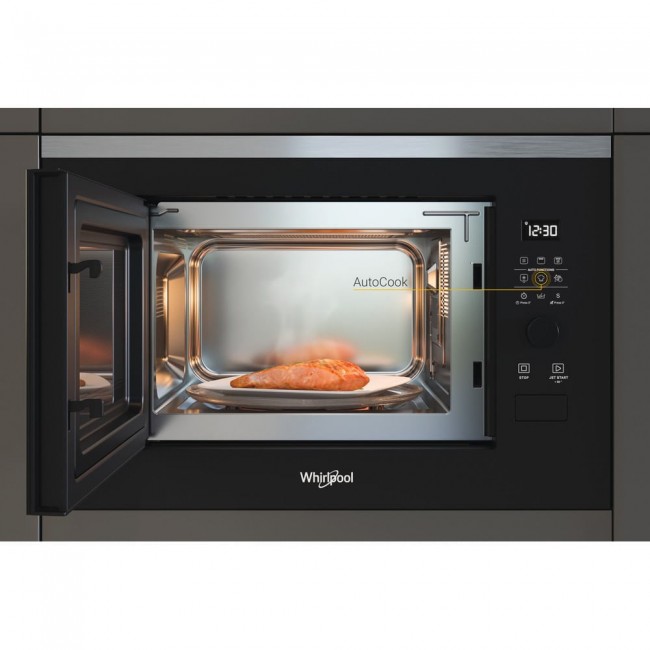 Whirlpool WMF250G Stainless steel Grill microwave Built-in 25 L 900 W Whirlpool WMF250G Stainless steel Grill microwave Built-in 25 L 900 W