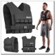 HMS Fitness KTO16 weighted vest Steel Black HMS Fitness KTO16 weighted vest Steel Black