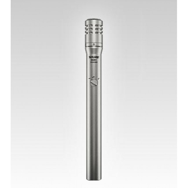 Shure SM81-LC microphone Metallic Stage/performance microphone Shure SM81-LC microphone Metallic Stage/performance microphone