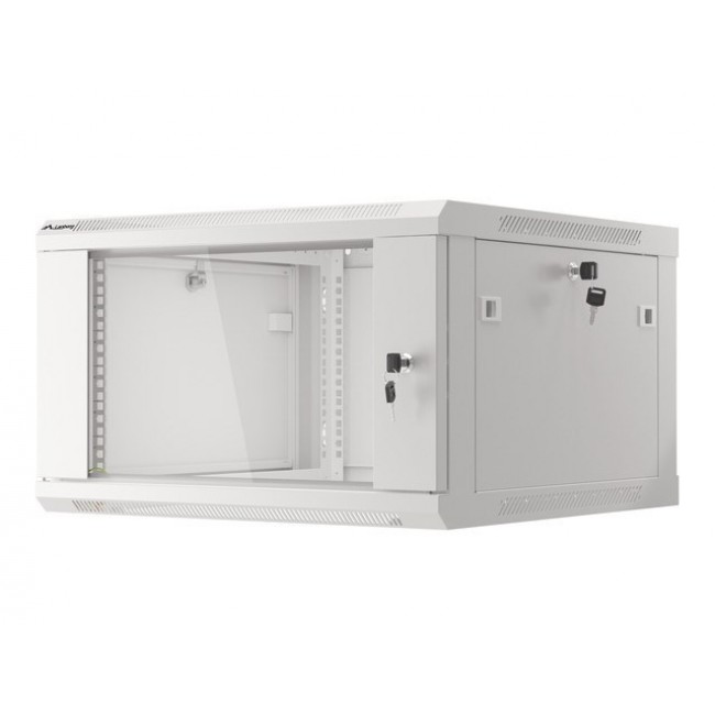 Lanberg WF01-6606-10S rack cabinet 6U Wall mounted rack Grey Lanberg WF01-6606-10S rack cabinet 6U Wall mounted rack Grey