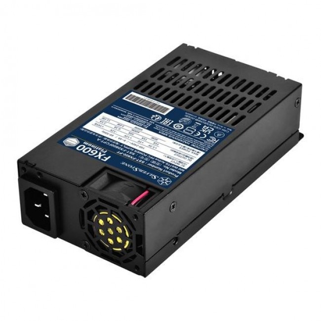 Silverstone FX600 Platinum power supply unit 600 W 20+4 pin ATX Flex ATX Black Silverstone FX600 Platinum power supply unit 600 W 20+4 pin ATX Flex ATX Black