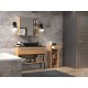 Topeshop NEL V DS ARTISAN bathroom storage cabinet Oak