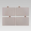 Maestro MR-1412-BEIGE Knife set with block + Cutting board set Beige