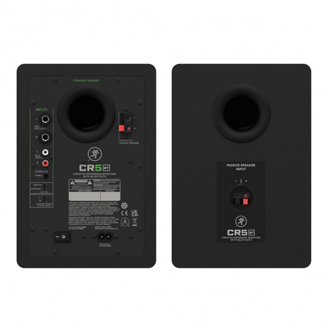 Mackie CR5 BT - active monitors with Bluetooth Mackie CR5 BT - active monitors with Bluetooth