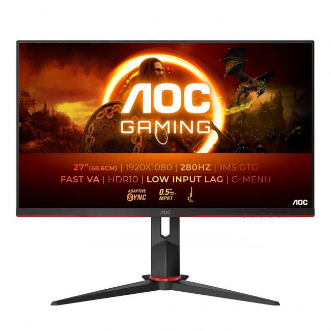 AOC G2 27G2ZN3/BK computer monitor 68.6 cm (27 AOC G2 27G2ZN3/BK computer monitor 68.6 cm (27