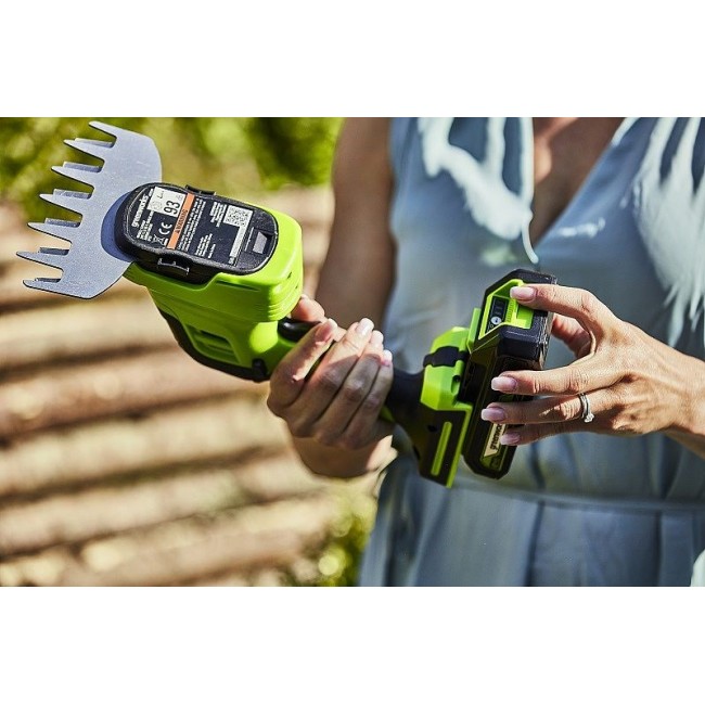 Grass and hedge trimmer 24V 2Ah Greenworks G24SHTK2 - 1600607VA