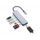 Conceptronic DONN02G laptop dock/port replicator USB 3.2 Gen 1 (3.1 Gen 1) Type-C Aluminium