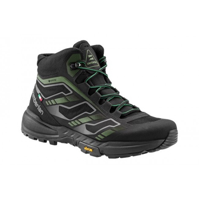 Zamberlan Shoes trekking, hiking, travelling Dark Green, 42