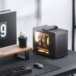 Jonsbo C6 MAX PC Case, Mini Case, Micro-ATX, Tempered Glass - black