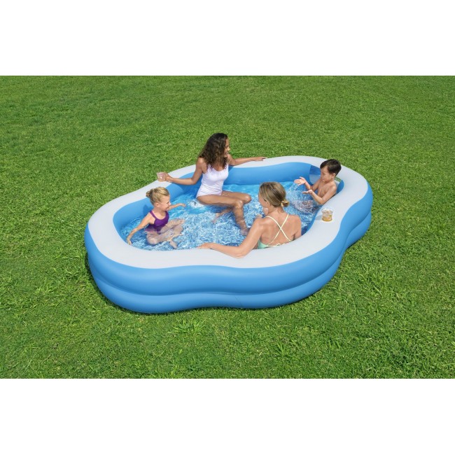 Bestway Splashview 8 Inflatable Family Pool with See-Through Window