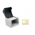 Digitus Outdoor Surface Mount Box with Hinged Lid, incl. Inlet for 2 x Keystone Modules, IP44