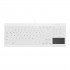 Contour Design Active Key Contour QuickClean Medical Keyboard IP68 Touchpad Compact Wired White DE C7412