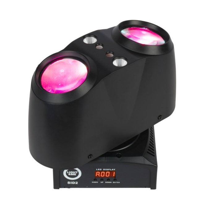 LIGHT4ME SID2 - 4-in-1 LED multi-effect light + beam/laser/strobe effect LIGHT4ME SID2 - 4-in-1 LED multi-effect light + beam/laser/strobe effect
