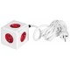 Allocacoc 2304/FREXPC power extension 3 m 5 AC outlet(s) Indoor Red, White Allocacoc 2304/FREXPC power extension 3 m 5 AC outlet(s) Indoor Red, White