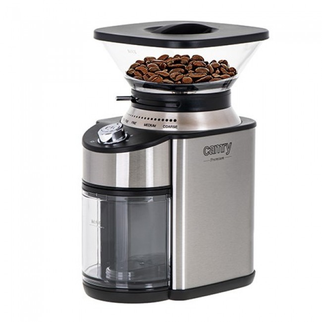 Camry Premium CR 4443 coffee grinder 200 W Black, Stainless steel Camry Premium CR 4443 coffee grinder 200 W Black, Stainless steel
