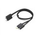 Lenovo 4X91K16970 Thunderbolt cable 0.7 m 40 Gbit/s Black Lenovo 4X91K16970 Thunderbolt cable 0.7 m 40 Gbit/s Black
