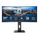 Philips B Line 346B1C/00 computer monitor 86.4 cm (34 Philips B Line 346B1C/00 computer monitor 86.4 cm (34