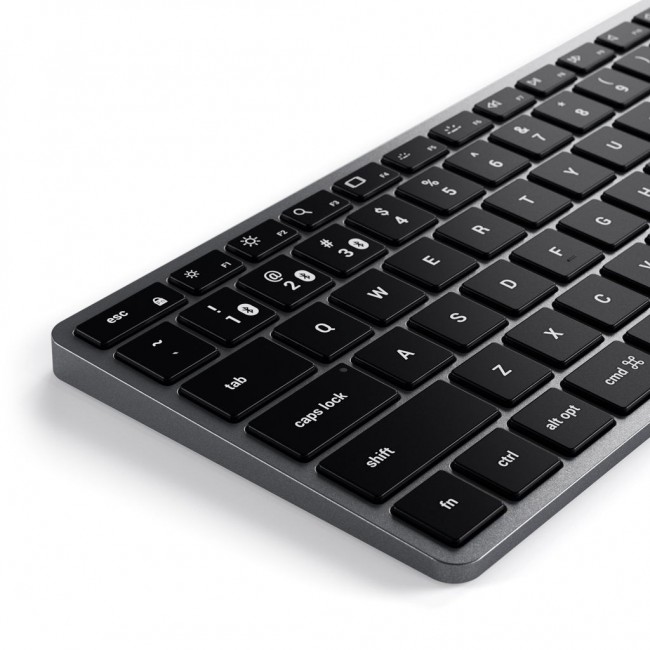 Satechi Slim X1 keyboard Office Bluetooth QWERTY English Black, Grey Satechi Slim X1 keyboard Office Bluetooth QWERTY English Black, Grey