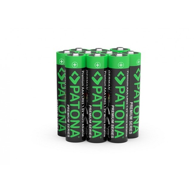 PATONA Premium AAA Micro LR03 10x alkaline batteries 1.5V