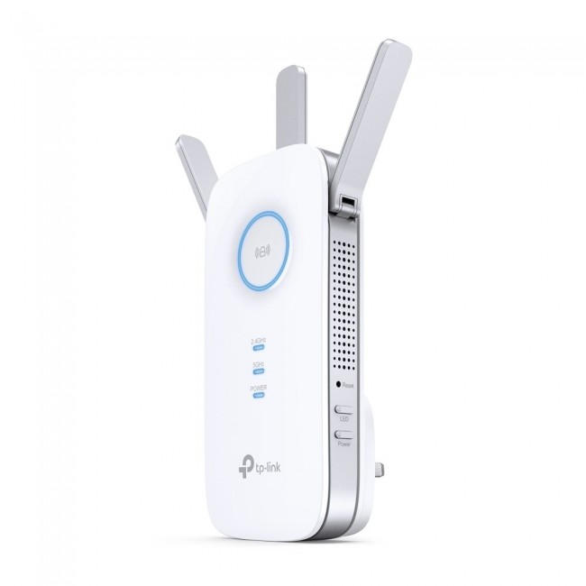TP-Link RE550 network extender Network transmitter & receiver White 10, 100, 1000 Mbit/s TP-Link RE550 network extender Network transmitter & receiver White 10, 100, 1000 Mbit/s