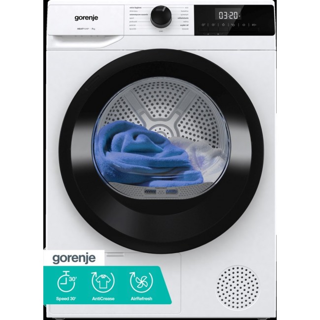Gorenje G200 D2HNE7D/PL Front-loading dryer 7 kg white