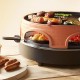 Emerio PO-113255.4 raclette grill 1500 W Black, Brown