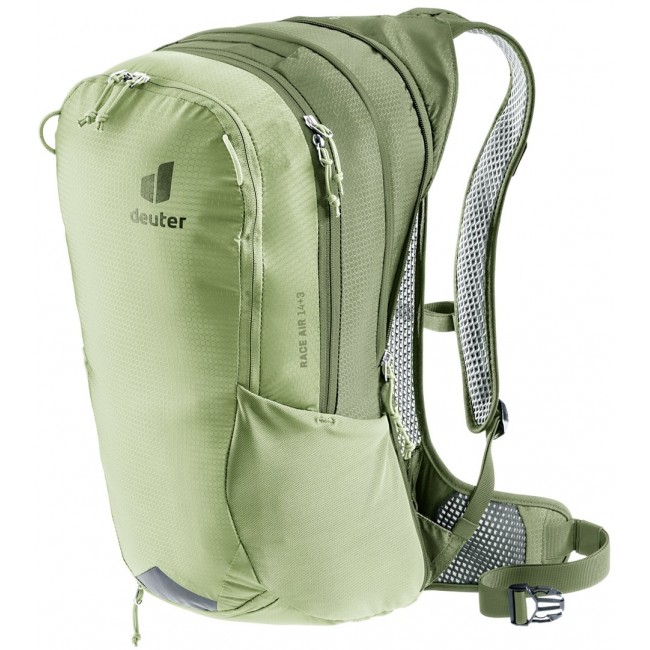 Bicycle backpack - Deuter Race Air 14+3 (Mineral/Grove)