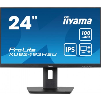 LED Monitor Iiyama ProLite XUB2493HSU-B7 - 24 - Flat screen - 60.5 cm