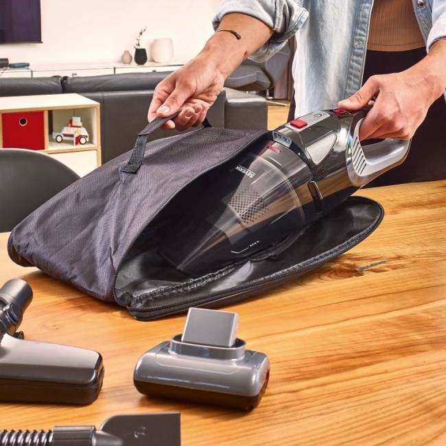 Severin HV 7147 stick vacuum/electric broom Battery Dry Combi Black, Grey, Red