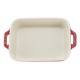 Staub Rectangular Ceramic Platter - 4.5 ltr, Red