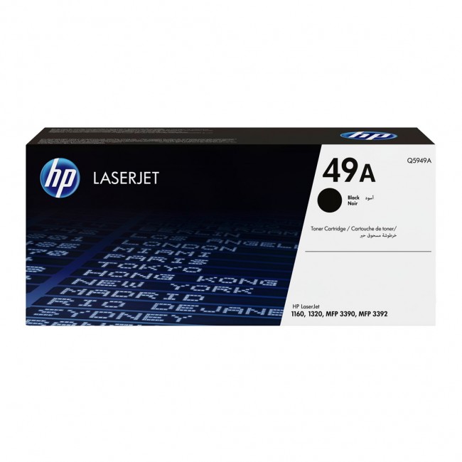HP 49A Black Original LaserJet Toner Cartridge HP 49A Black Original LaserJet Toner Cartridge