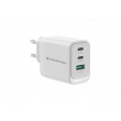 Conceptronic ALTHEA21W65 3-Port 65W GaN USB PD Charger, USB-C x 2, USB-A x 1, QC 3.0, PPS, PD 3.0 Conceptronic ALTHEA21W65 3-Port 65W GaN USB PD Charger, USB-C x 2, USB-A x 1, QC 3.0, PPS, PD 3.0