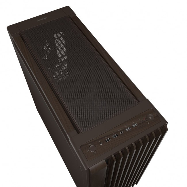 ASUS ProArt PA602 Wood Edition Retro Brown - Metal Panel Midi Tower