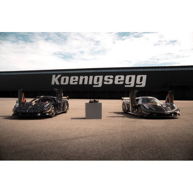 LEGO TECHNIC 42232 Koenigsegg Sadair's Spear Megacar