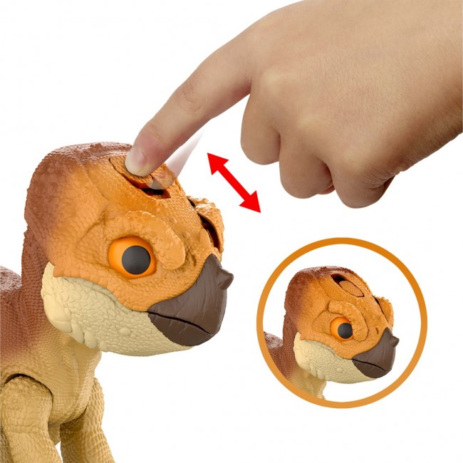 Jurassic World Rebirth Primal Protector Aquilops Dolores Interactive Dinosaur Toy, Attack & Sounds Jurassic World Rebirth Primal Protector Aquilops Dolores Interactive Dinosaur Toy, Attack & Sounds