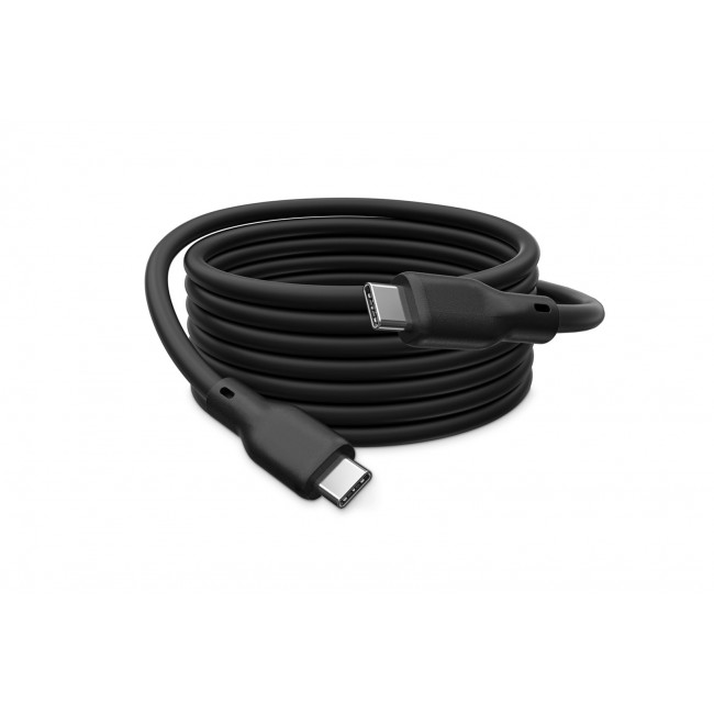 Digitus USB silicone cable, USB4 version 2.0, USB 80Gbps, 1m, black