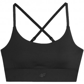 Sports Bra 4F F079 Deep Black 4FAW23USBAF079 20S L