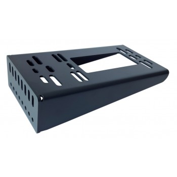 Pole mounting base ZINC RAL7016 for NICE, FAAC, GENIUS, SOMFY, BFT, DEA, CAME, GISE drives