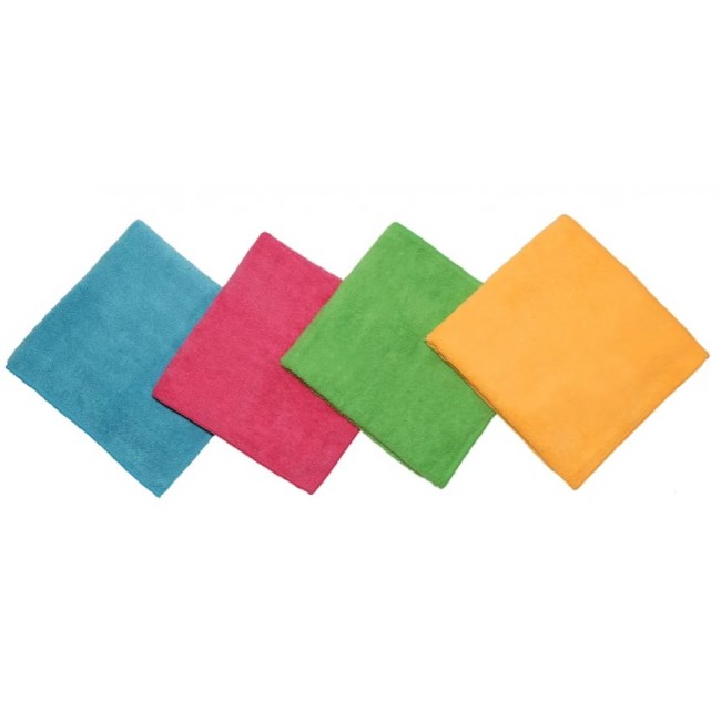 Cleaning Cloth Vileda Microfibre Cloth Colors Extra Large 4 pcs Cleaning Cloth Vileda Microfibre Cloth Colors Extra Large 4 pcs