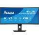iiyama ProLite 34 UWQHD curved monitor with USB-C dock, LAN, KVM switch and 15cm height adjustable stand iiyama ProLite 34 UWQHD curved monitor with USB-C dock, LAN, KVM switch and 15cm height adjustable stand