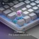 Dark Project ALU87A Daylight, G3MS Zircon Switch, RU keyboard Dark Project ALU87A Daylight, G3MS Zircon Switch, RU keyboard