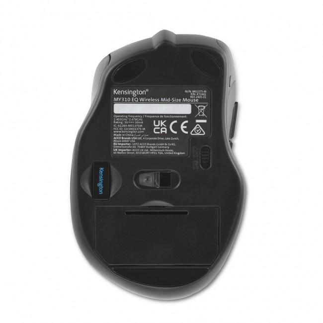 Kensington MY310 EQ Mouse Midsize Wireless